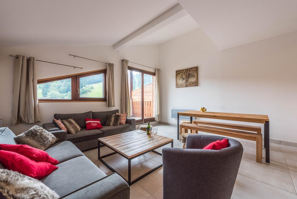 Apartamento Les Terrasses De Perrieres Les Gets Exterior foto