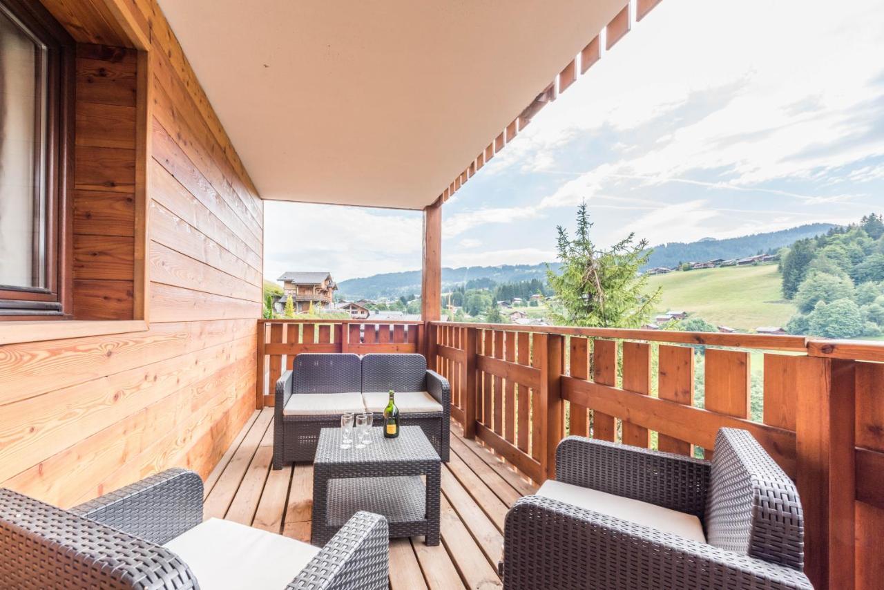 Apartamento Les Terrasses De Perrieres Les Gets Exterior foto